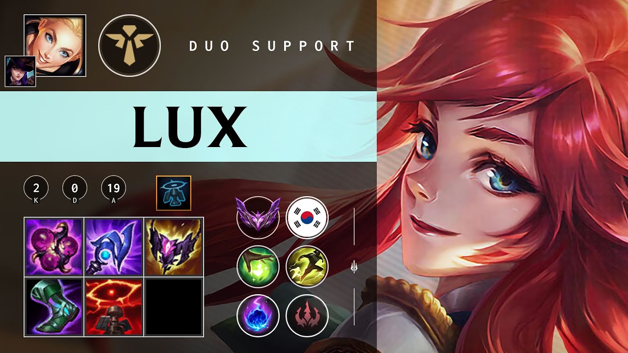 Lux Support vs Sona - KR Master Patch 26.02