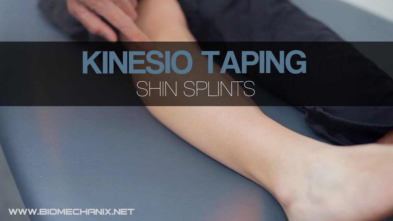 How to Kinesio Tape for Shin Splints with RockTape Rock Doc Jon Torerk