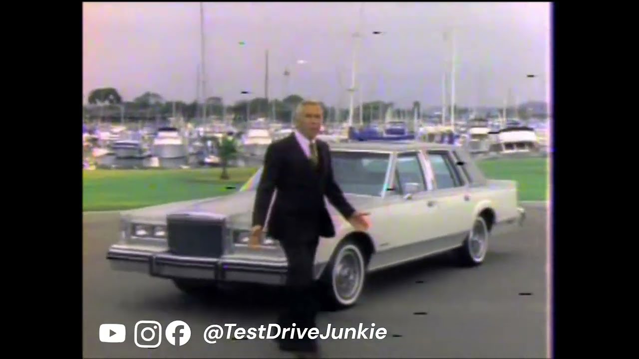 1981 Lincoln Town Car Manufacturer LaserDisc Promotional Video