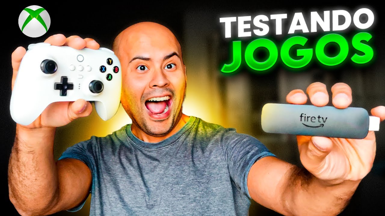 📺 FIRE TV STICK 4K vira CONSOLE? 🤯 Testando FORTNITE, GEARS 5 e MORTAL KOMBAT 11 com GAME PASS!
