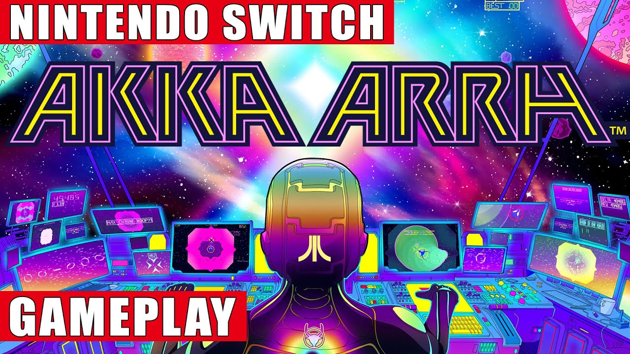 Akka Arrh Nintendo Switch Gameplay