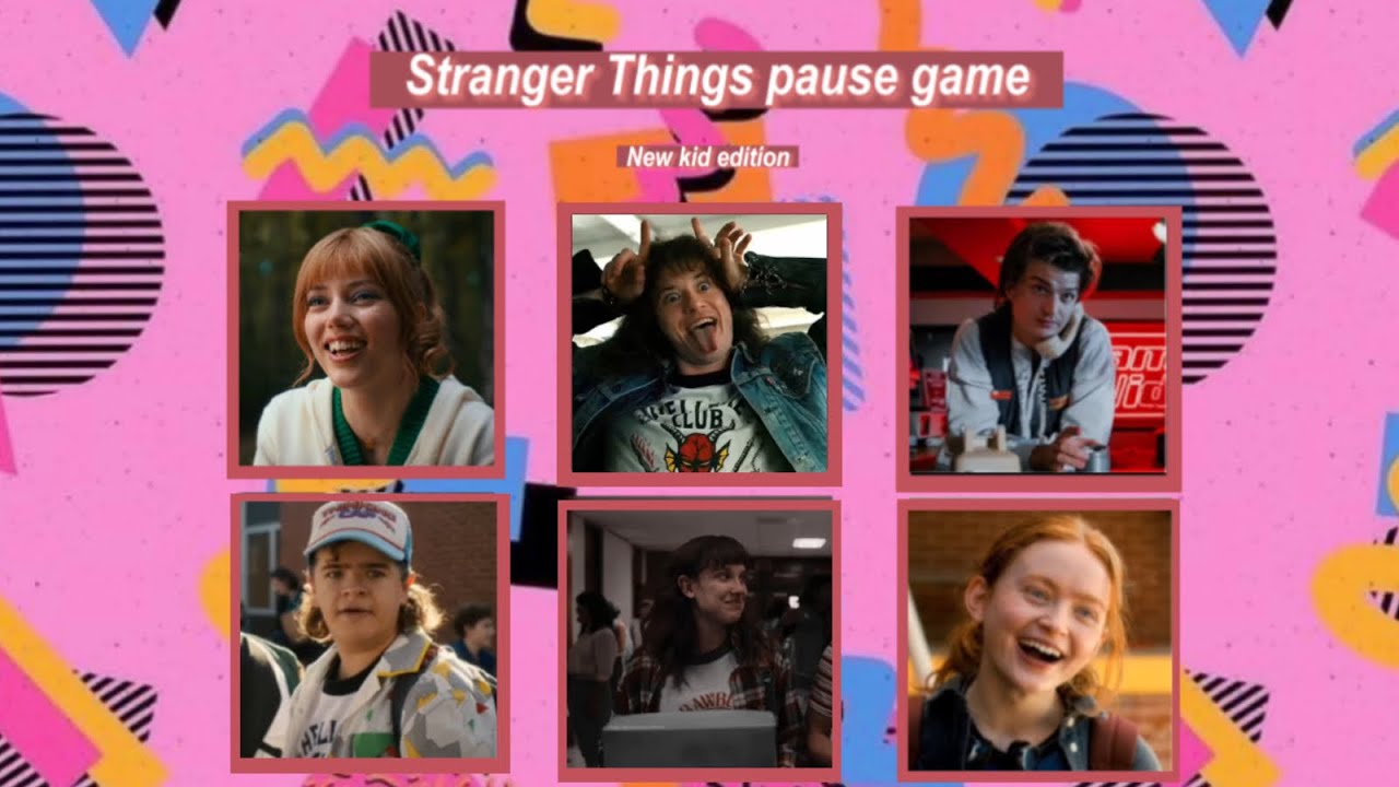 Stranger Things pause game | New kid edition