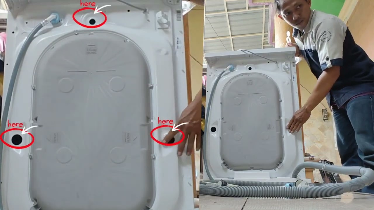 Tutorial pasang unit baru Electrolux ultimate care 300