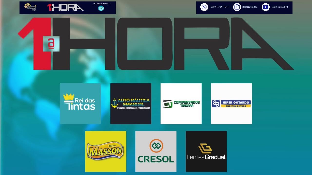 PROGRAMA PRIMEIRA HORA – 05 DE JANEIRO DE 2026 #TANGARÁ #MATOGROSSO #SERRAFM #RÁDIO #NOTÍCIAS