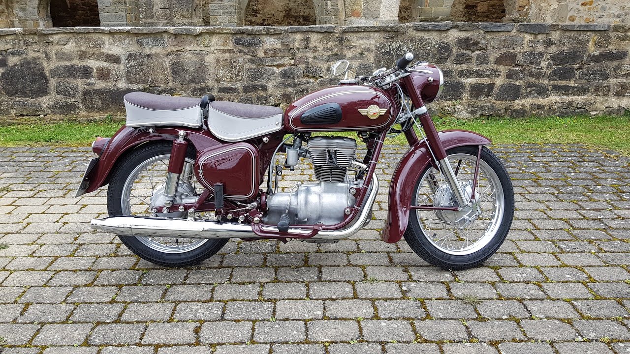 Restauration Restoration Motorrad Motorcycle Simson AWO Sport 1961