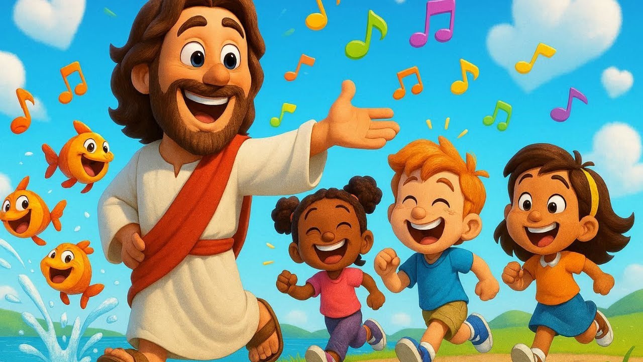 Fishers of men |Jesus Loves Children! | Bible songs | morning worship for kids| kids songs