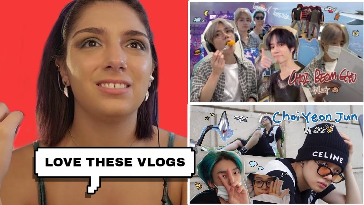 [TXT-LOG] YEONJUN IN THE U.S & BEOMGYU IN THE U.S | REACTION