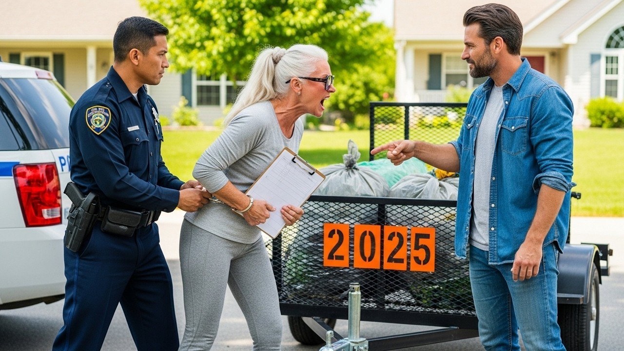 HOA Karen Hijacked My Leaf Trailer For Her Yard Waste, Then Got Arrested For Equipment Theft
