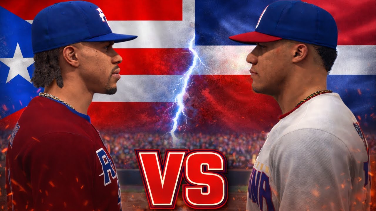 🇩🇴 República Dominicana vs Puerto Rico 🇵🇷 | Clásico Mundial (WBC) MLB THE SHOW 25