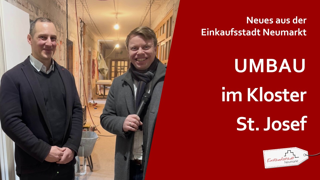 Baustelle im Kloster St. Josef 🏗️