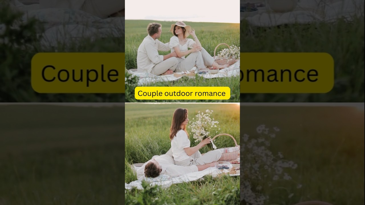 Couple outdoor romance #shorts #romantic