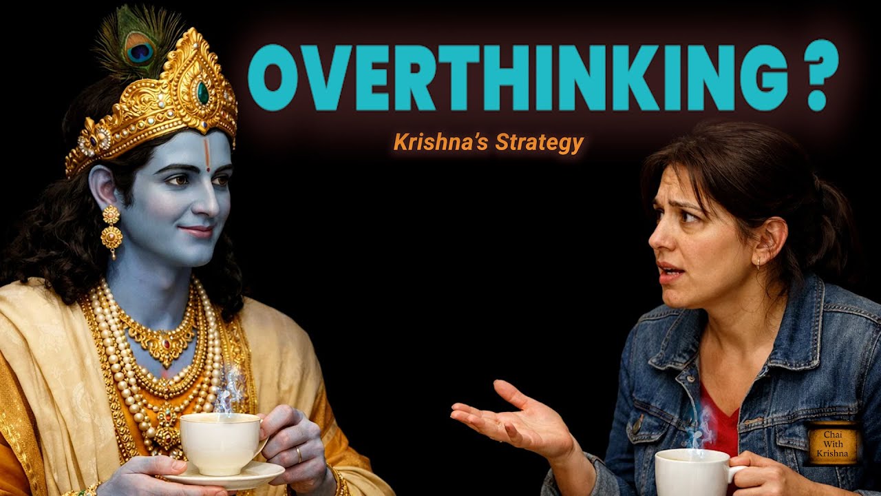 How To Stop Overthinking | Krishna's Four-Steps To A Quiet Mind | Chai With Krishna