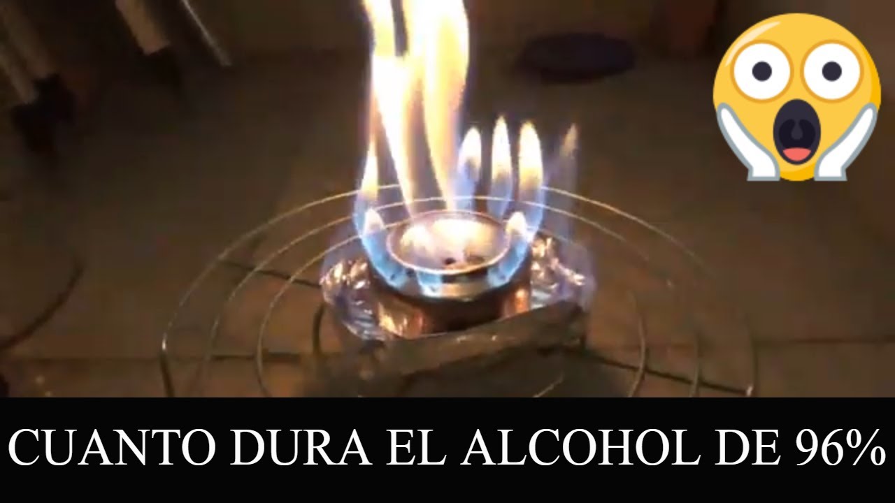 Cuanto Dura el Alcohol en Fuego
