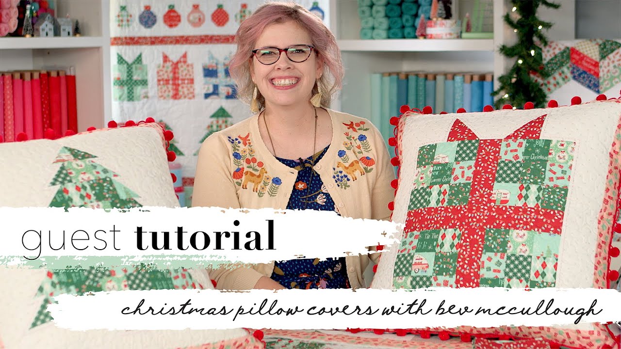 Easy Christmas Pillow Covers
