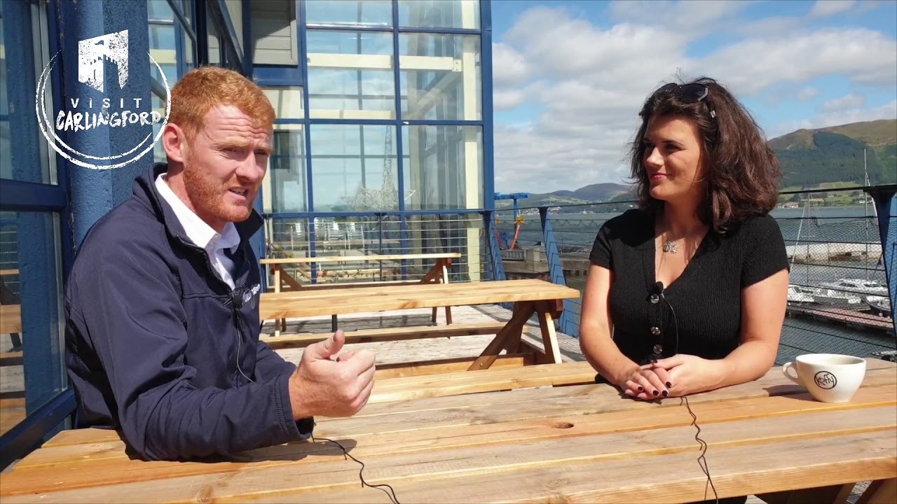Visit Carlingford - Interview Rabelo at the Carlingford Marina and Greenway.