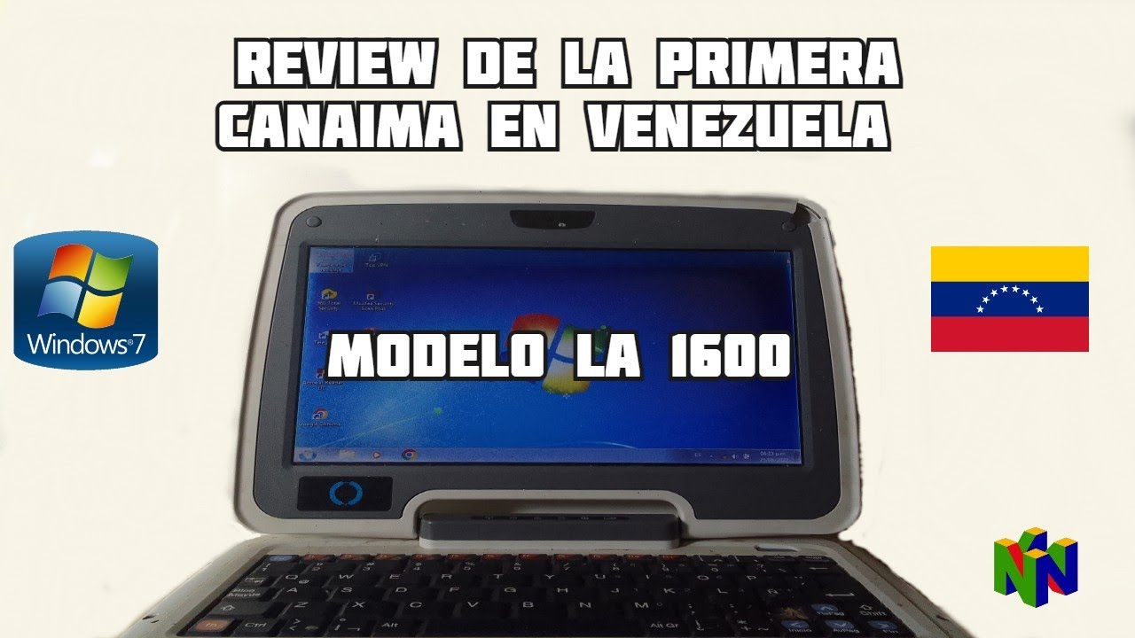 ✅Review de la primera Canaima lA 1600 en Venezuela - equipo de bajo recurso 💻