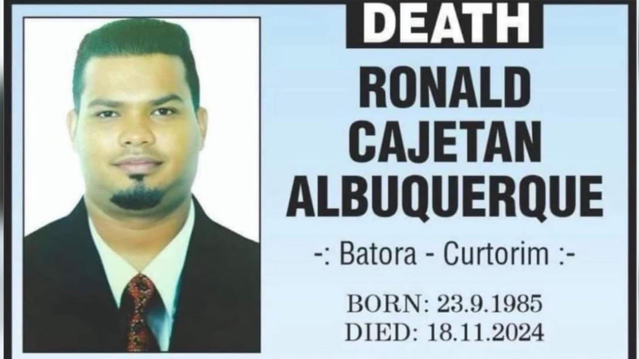 RIP RONALD CAJETAN ALBUQUERQUE ! 14 VARSACHO MOG TU KASHE VISARLE  😢