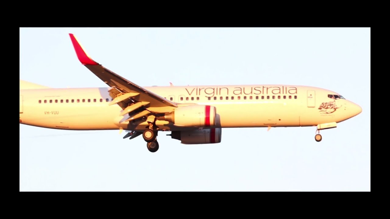 Gorgeous *SUNRISE* Landing into Melbourne - Virgin Australia 737-8FE - [VH-VUU]
