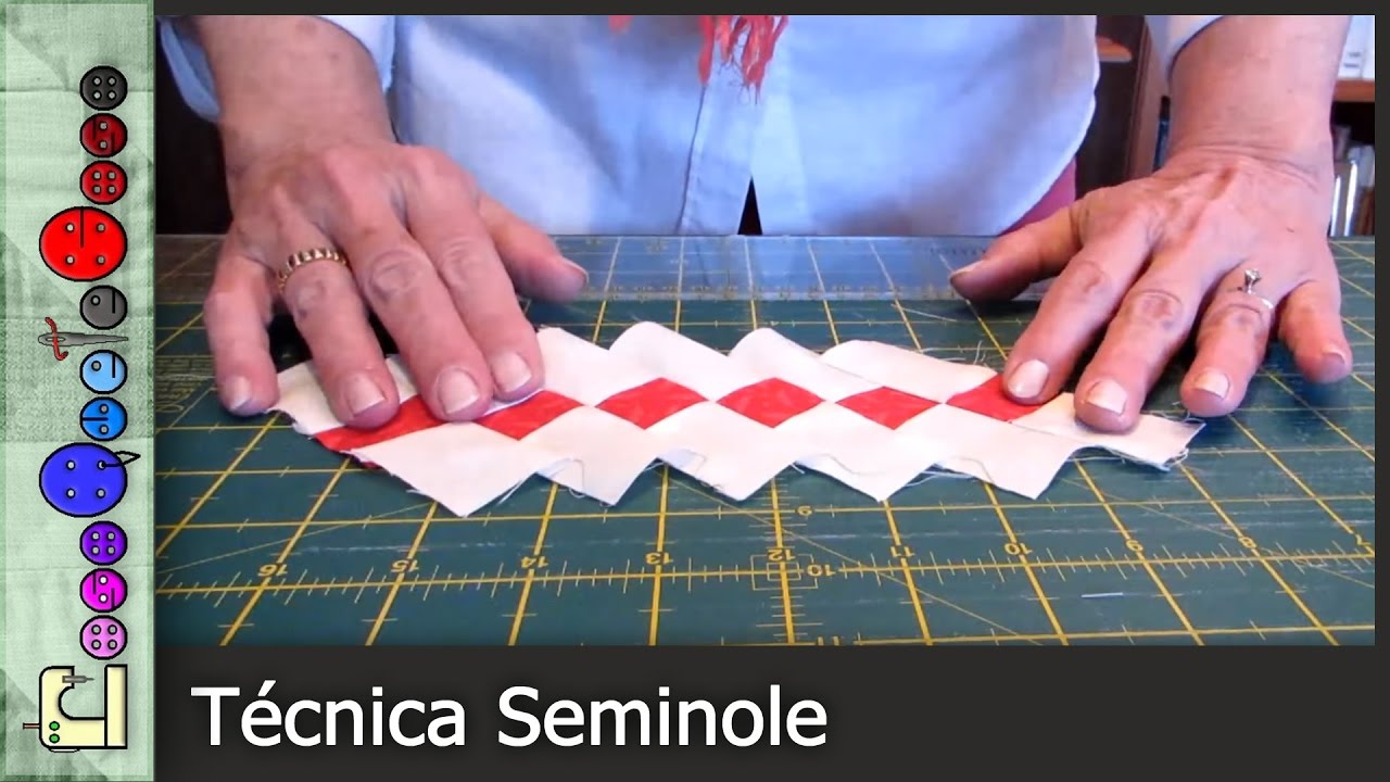 Cómo hacer la Técnica Seminole de Patchwork [Tutorial]