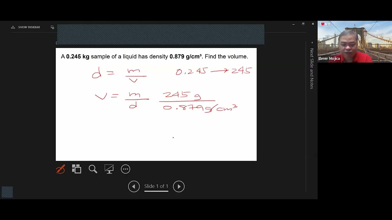 Density Calculations