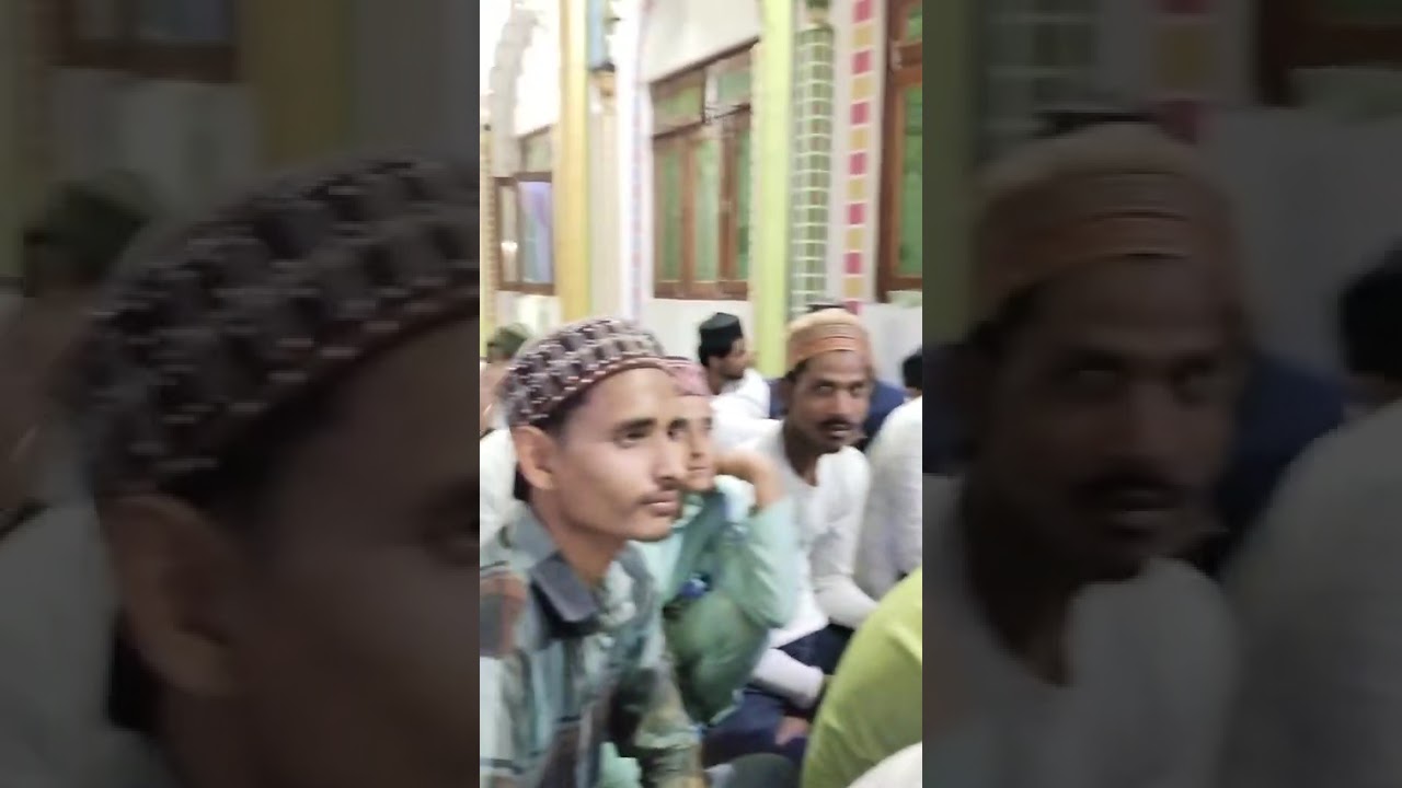 Jama masjid saunsarapur kannauj jashne eid miladun Navi 