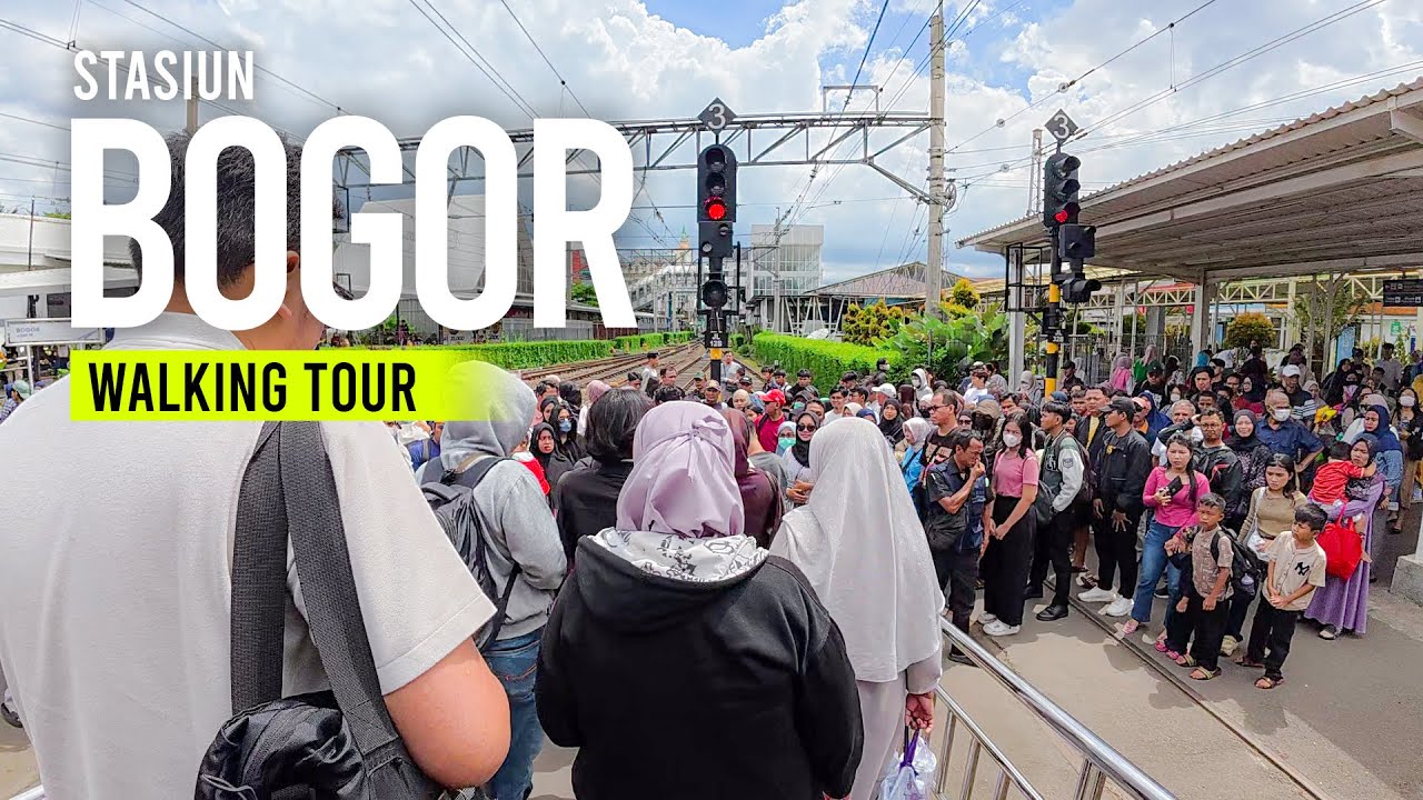 Walking Tour Stasiun Bogor | Suasana, Suara & Aktivitas Stasiun