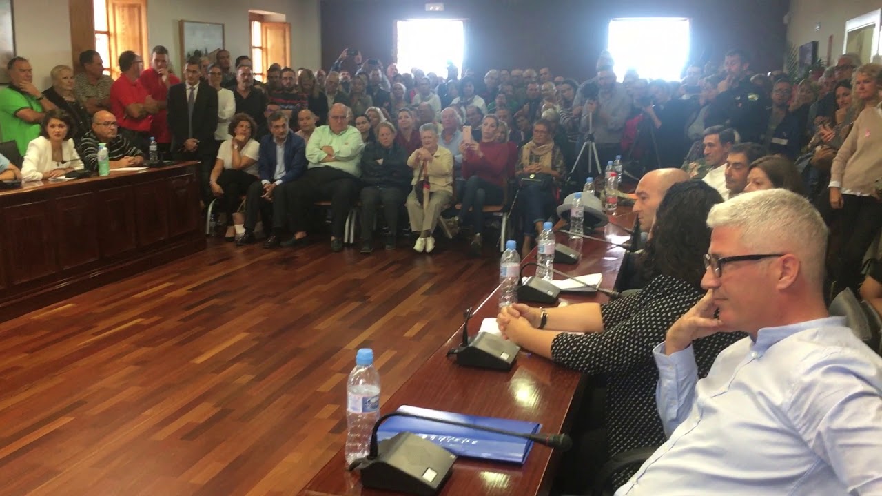 Votación de la moción de censura en Huércal de Almería