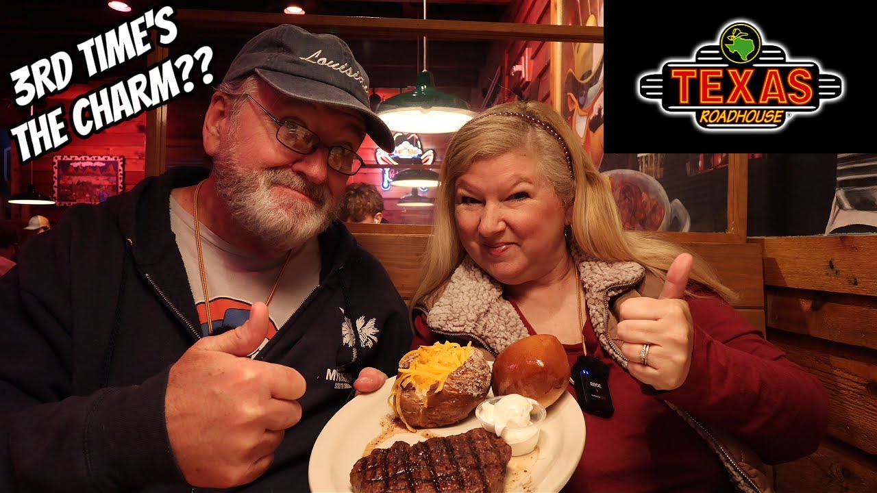 Стейк из Texas Roadhouse пришлось пробовать три раза 😬 Честный отзыв о ресторане!