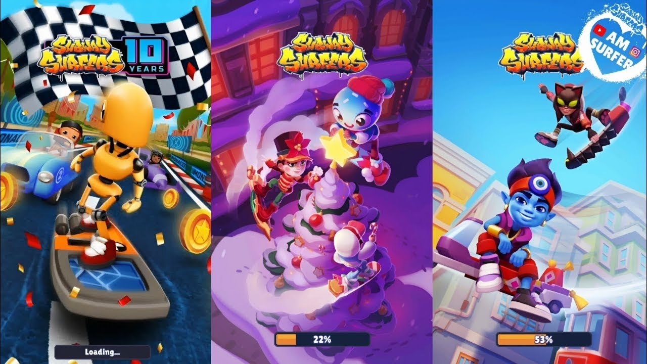 Subway Surfers : Monaco 2022 🆚 Winter Wonderland 2024  🆚 Istanbul 2024
