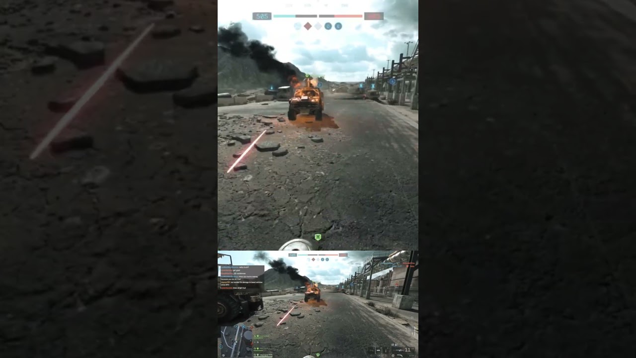 Master Chief when he drops the bubble shield 
