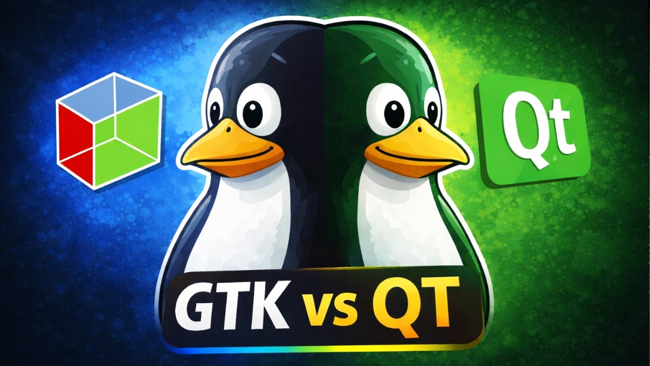 GTK против QT: истоки фрагментации Linux