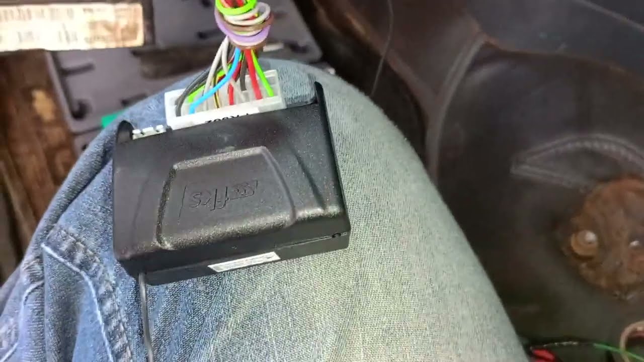 substituição do alarme original da blazer , fiação e dicas