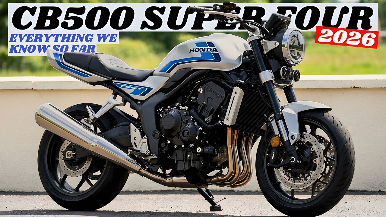 NOWA Honda CB500 Super Four 2026 &ndash; wszystko, co wiemy do tej pory