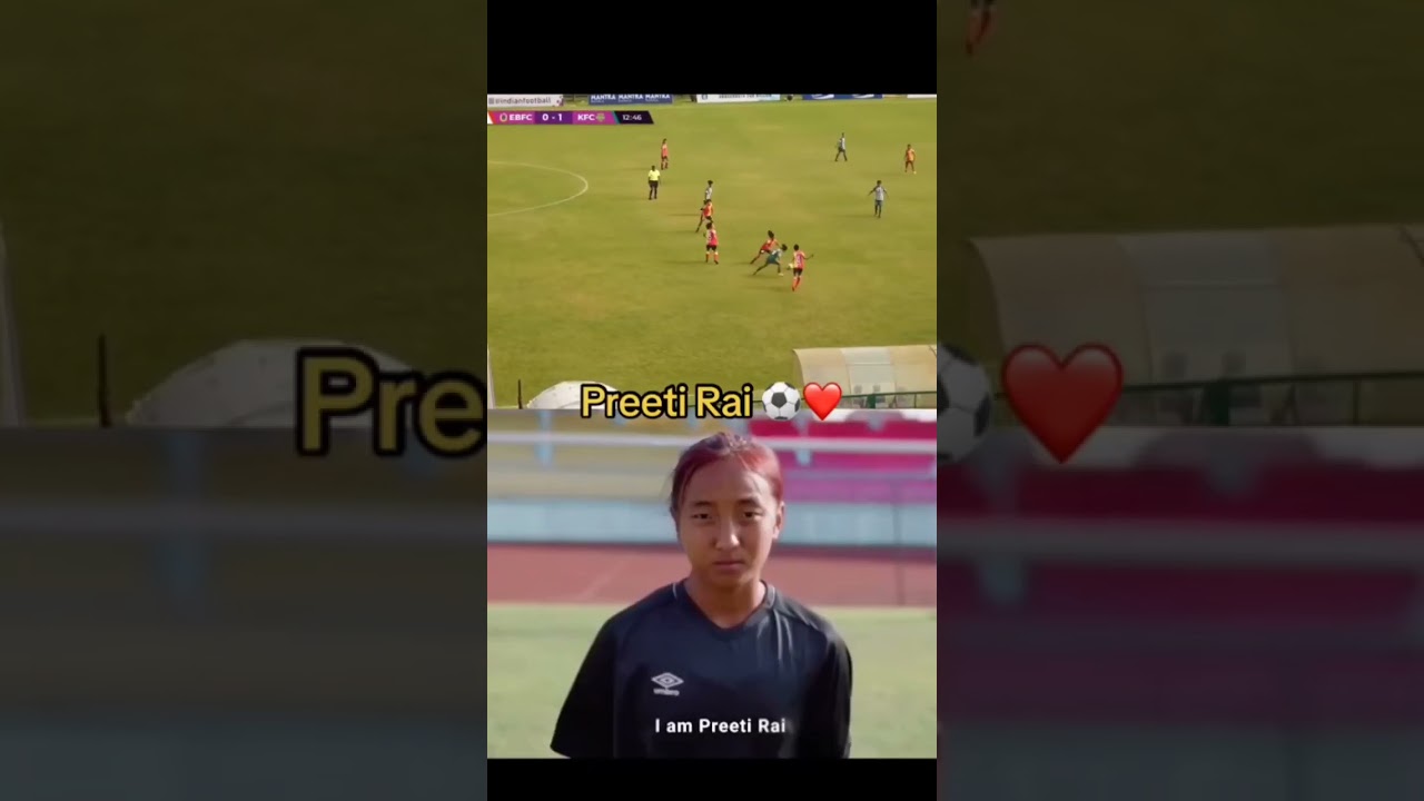 Preeti Rai football skills #nepalifootballer🇳🇵⚽️