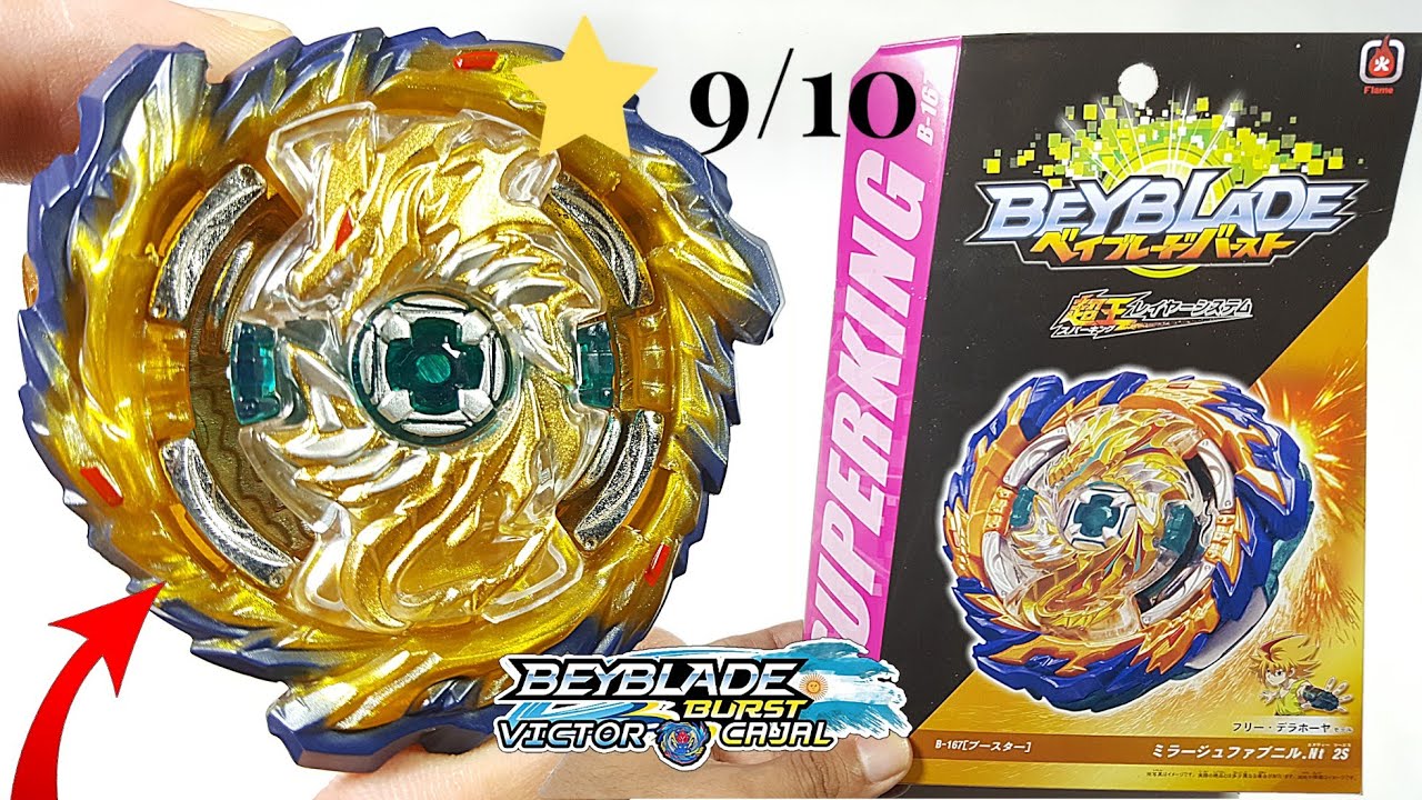 ¿TIENE RUBBER? MIRAGE FAFNIR DU FLAME UNBOXING & REVIEW! SE LA BANCA! | Beyblade Burst Sparking