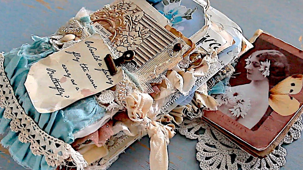A Vintage Paper Bag Junk Journal |  FULL Flip Through Of She Found Her Wings