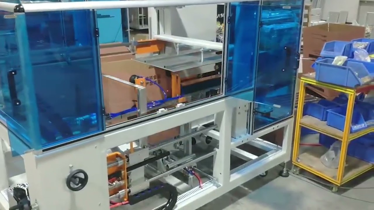 Box erecting machine   automated case and carton erector