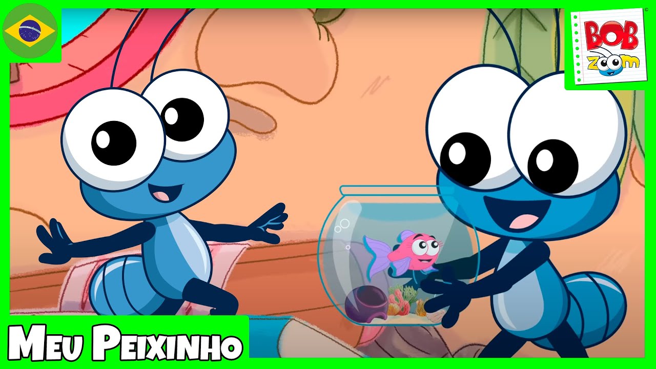 Eu tenho um Peixinho l Bob Zoom l Vídeo Infantil Musical Oficial @BobZoom