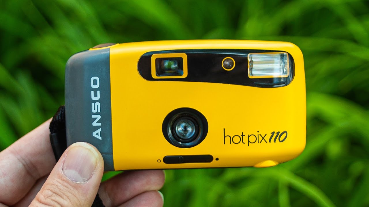 A 110 Film Camera That Doesn't Look Like a 110 Film Camera: Ansco Hot Pix 110 - FILM FRIDAY