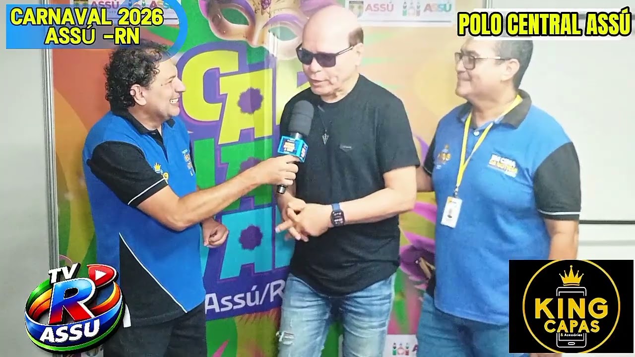 17-02-2026:COBERTURA CARNAVAL 2026 E NA TVR ASSÚ,POLO CENTRAL ASSU ( BANDA GRAFITE -TVR )