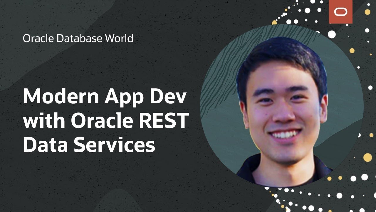 Modern application development with Oracle REST Data Services