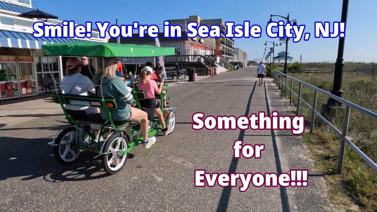 Smile! You're in Sea Isle City, NJ! There's something for everyone in Sea Isle!
