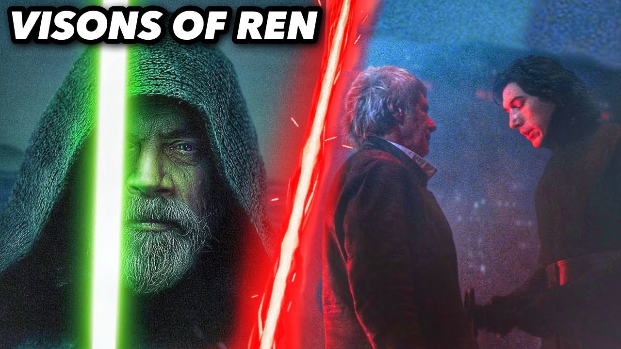 What If Luke Skywalker Had VISONS Of Kylo Ren Killing Han Solo