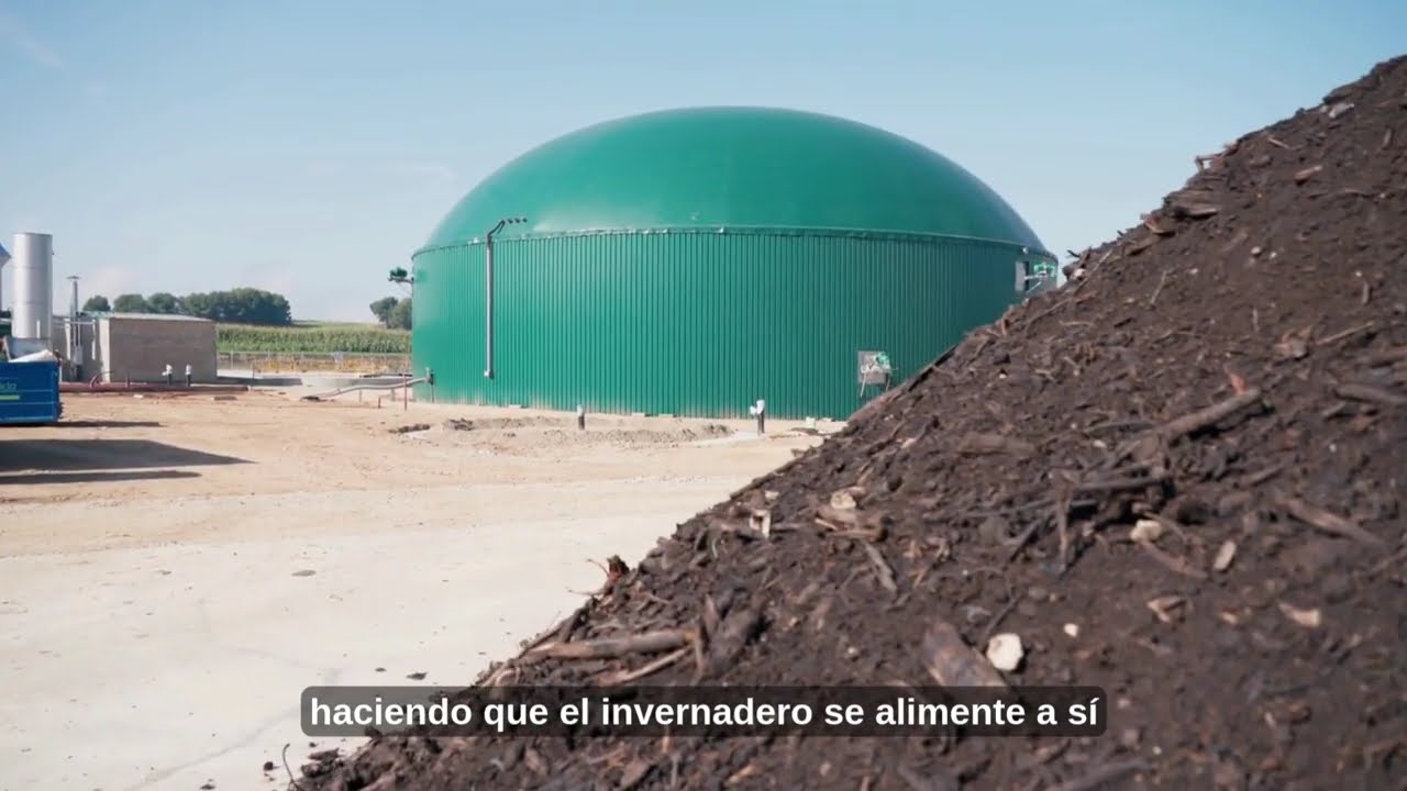 ¿El fin de los residuos agrícolas? 🌿 El Invernadero Circular que se alimenta a sí mismo