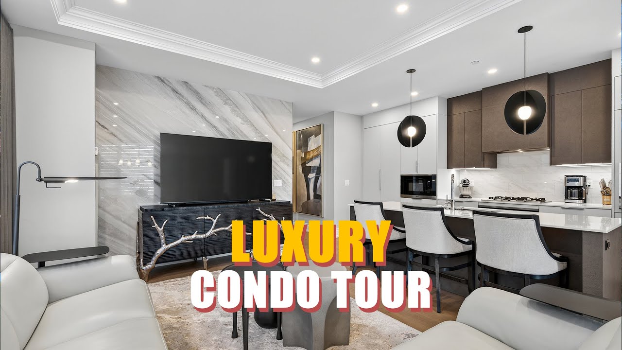Modern Luxury Condo Tour | Houston Real Estate Video