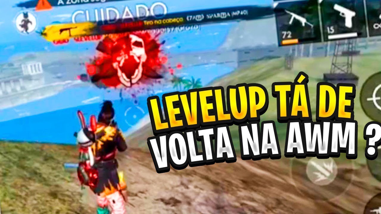 PEGUEI A AWM E VOLTEI AS ANTIGAS DO LEVELUP - FREE FIRE
