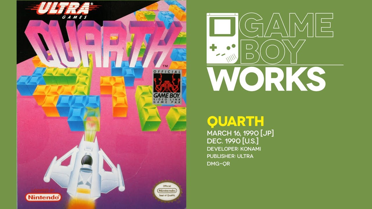 Quarth retrospective: Shot the block | Game Boy Works #034