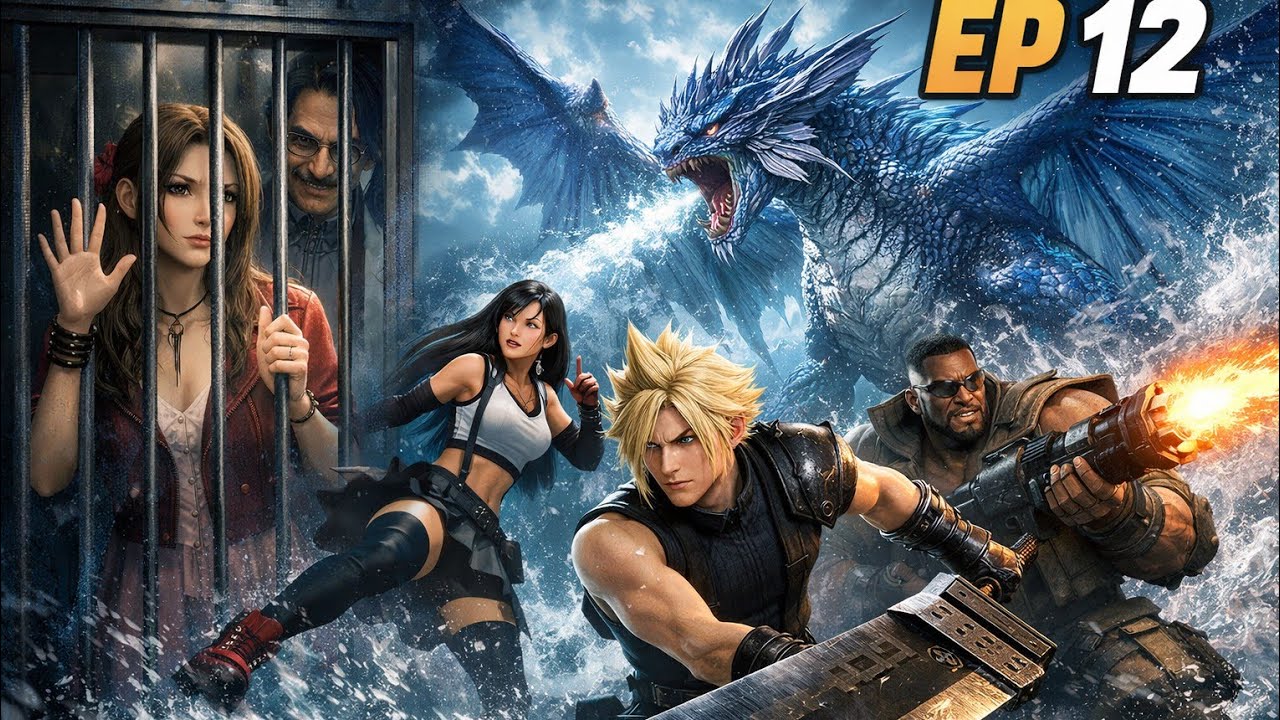 Levaithan & Rest Of Chapter 16| FF VII Remake Part XII
