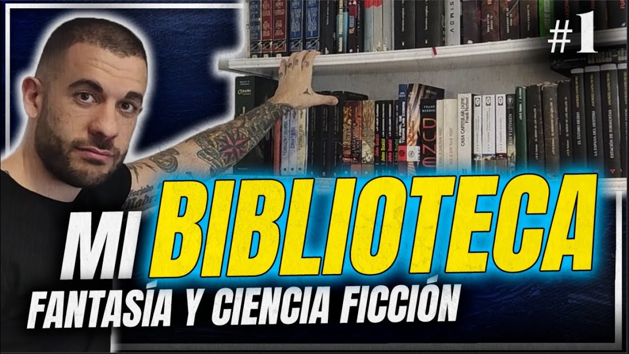 👉🏼 La BIBLIOTECA DE Roberto Vaquero 📚 | TODOS mis LIBROS de CIENCIA FICCIÓN