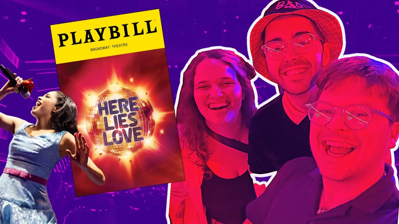 Broadway Theatre Trip: HERE LIES LOVE at Broadway Theatre | David Byrne & Fatboy Slim musical